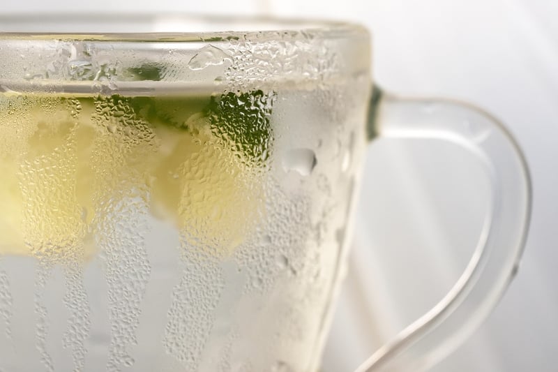 Lemon and Mint Infused Water